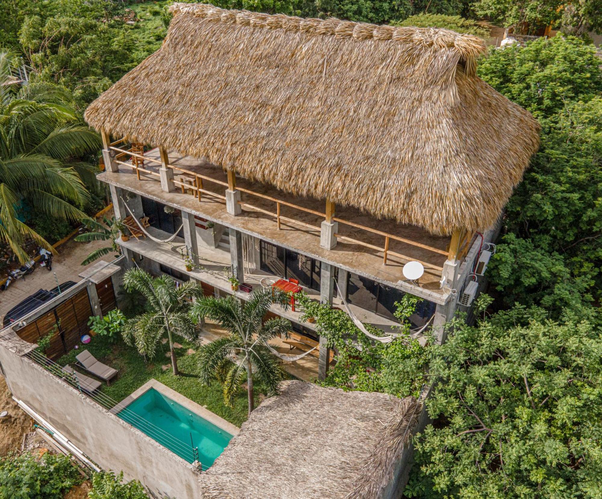 Casa Monika Hotell Puerto Escondido  Eksteriør bilde